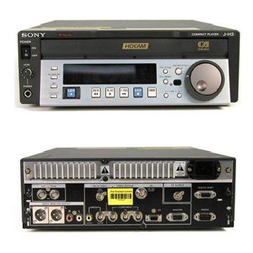 Compact HDCAM Videocassette Player (J-H3)