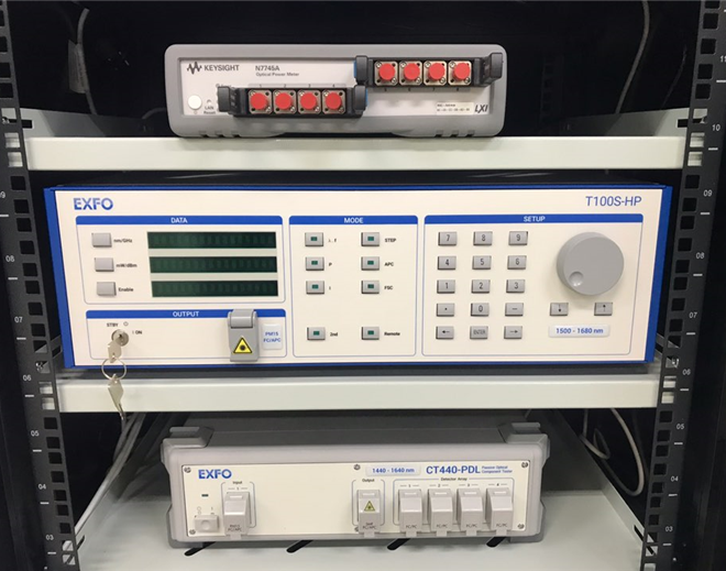 DWDM용 파장 테스트 장비