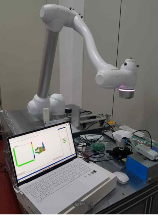 로봇 정적/동적 충돌물리량 측정 및 평가장비