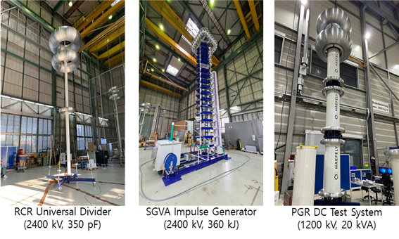 초고압 DC 합성시험 시스템