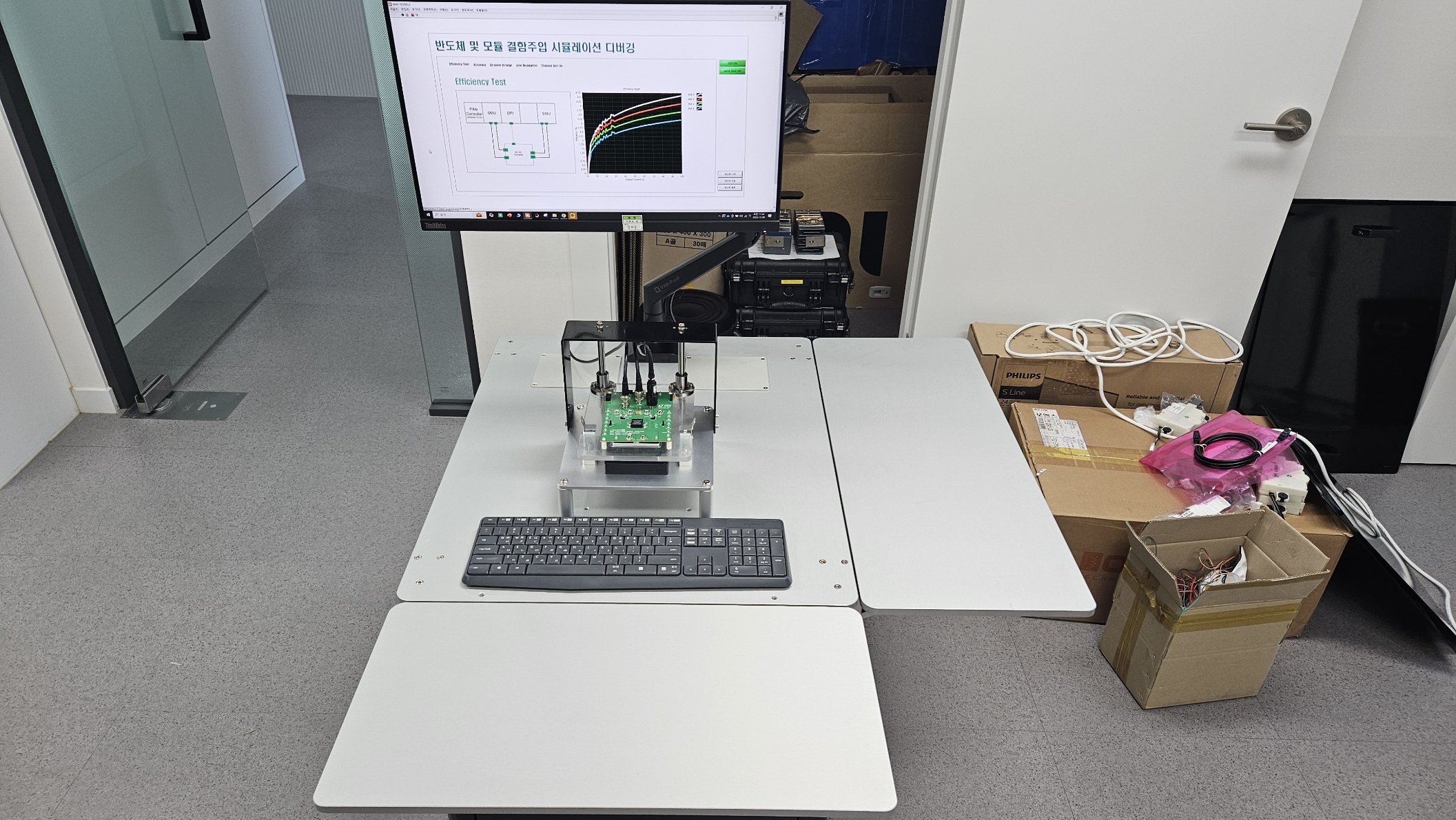 반도체 및 모듈 결함주입 시뮬레이션 디버깅 장비