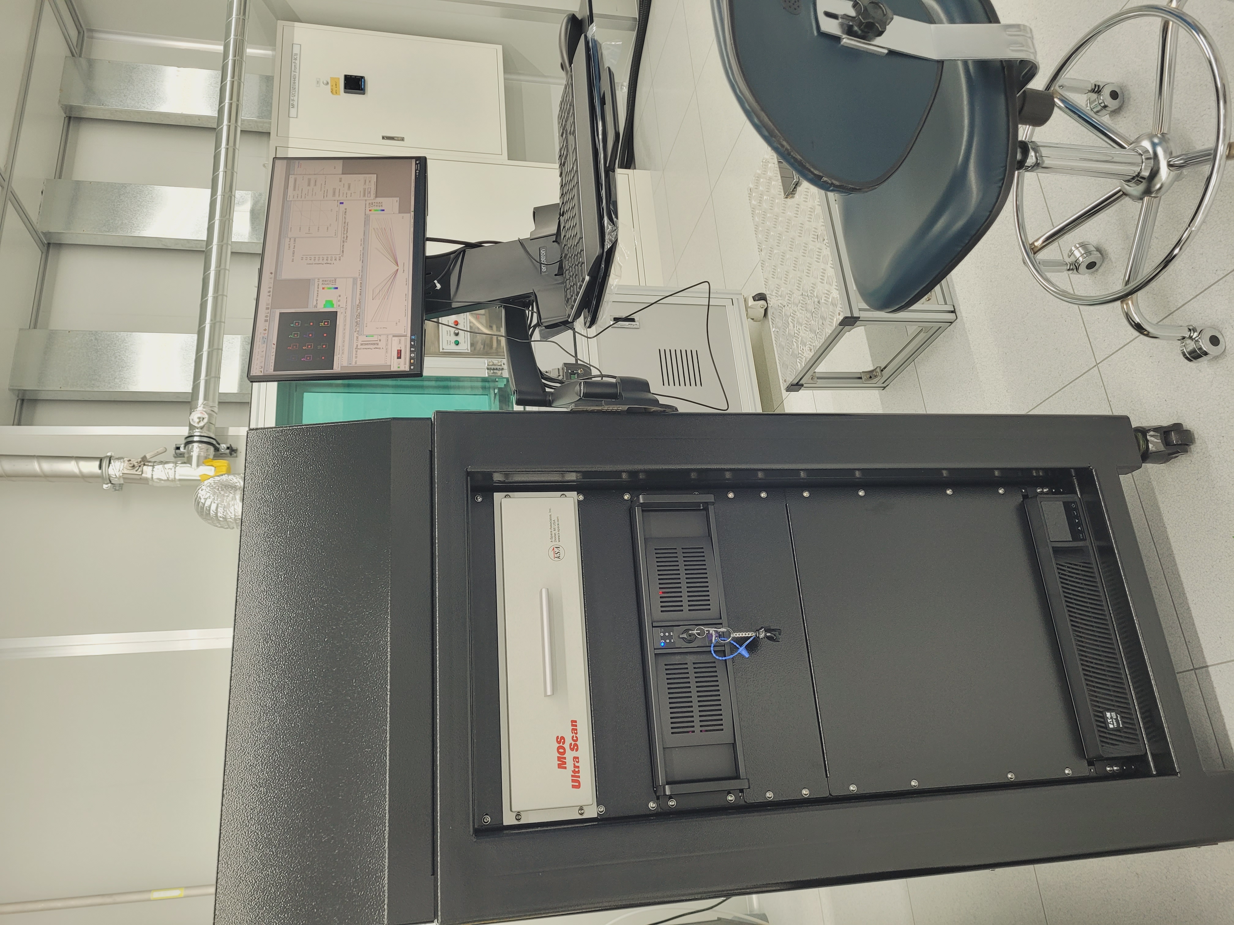 12인치 웨이퍼 스케일 곡률 및 잔류응력 측정 시스템