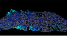 스마트 주행제어용 3D 도로네트워크 Map(서울)